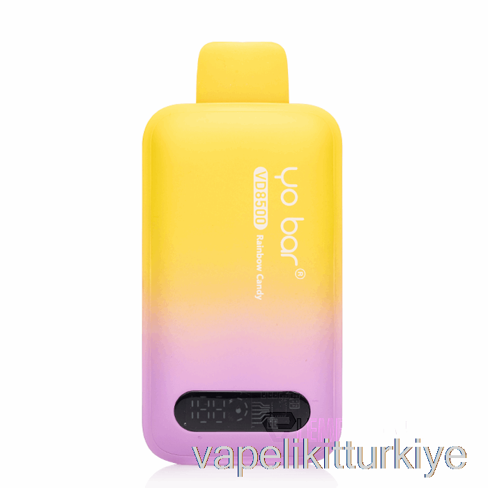 Vape Likit Yo Bar Vd8500 Tek Kullanımlık Gökkuşağı şekeri